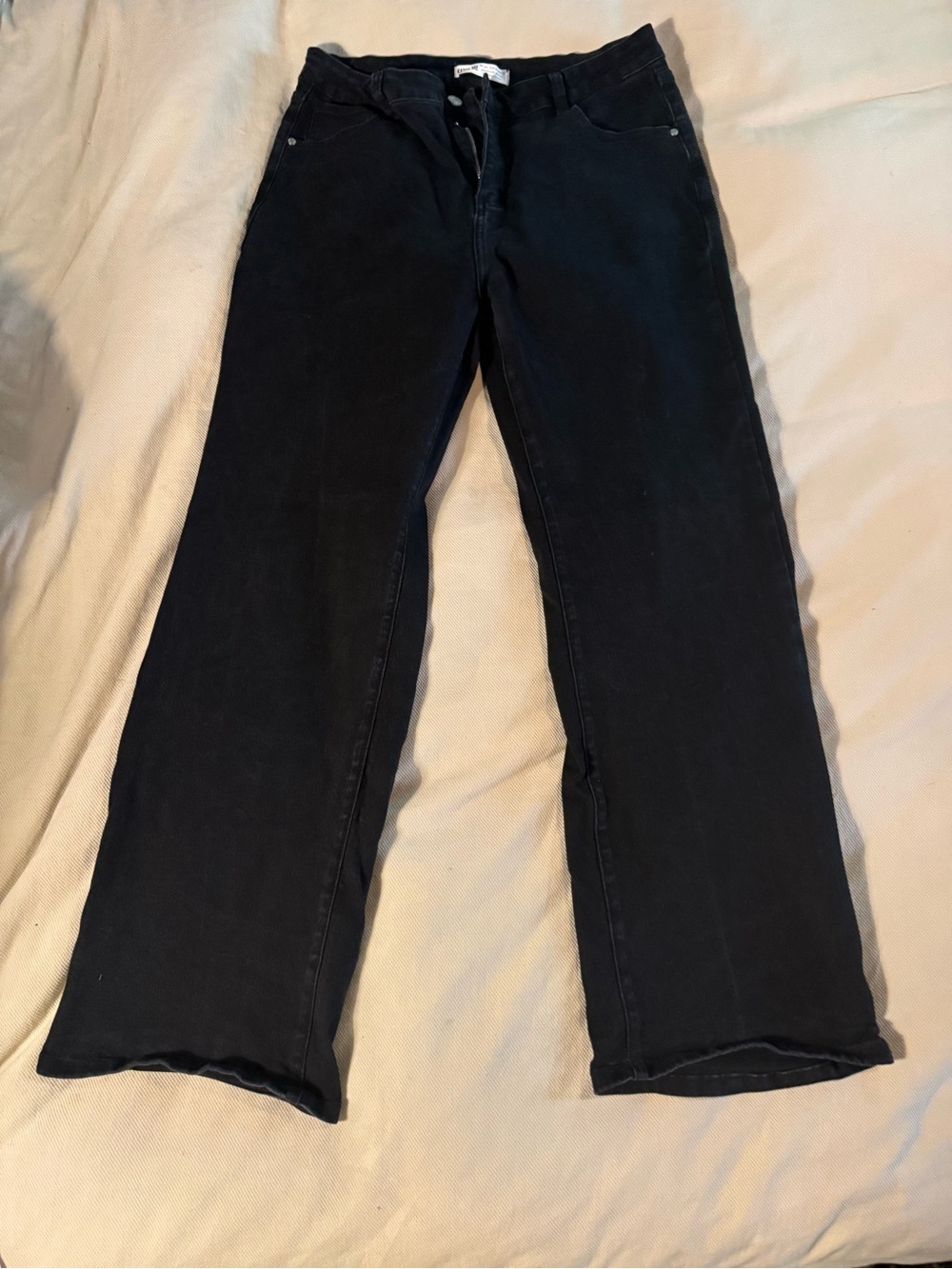 Women’s Black Wide Leg Jeans